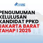 PENGUMUMAN KELULUSAN KANDIDAT PPKD JAKARTA BARAT TAHAP I 2025